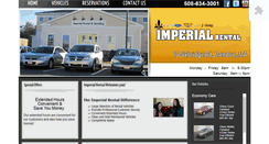 Desktop Screenshot of imperialrentalcars.com